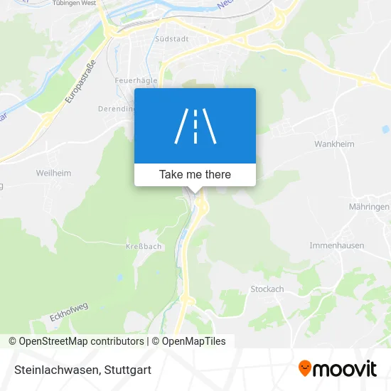 Карта Steinlachwasen