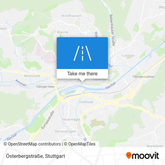 Карта Österbergstraße