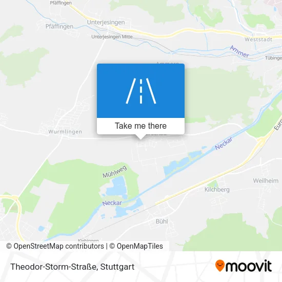 Карта Theodor-Storm-Straße