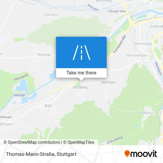 Карта Thomas-Mann-Straße