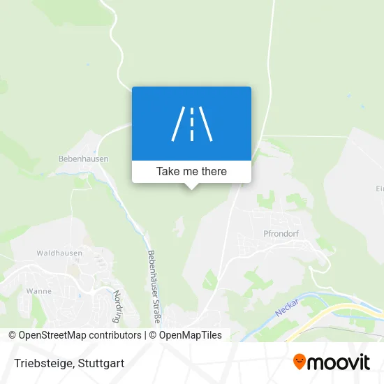 Карта Triebsteige