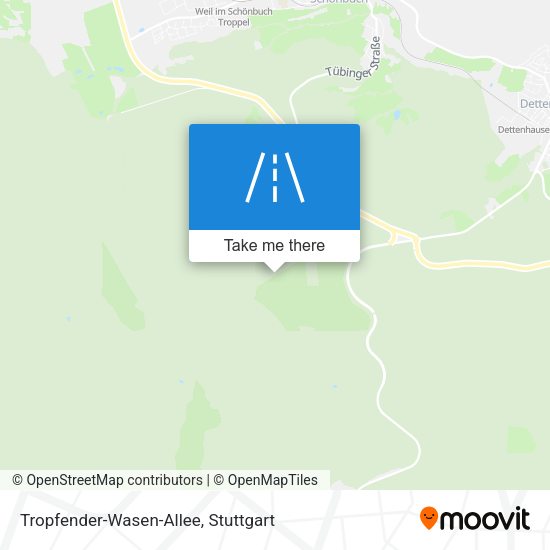 Tropfender-Wasen-Allee map