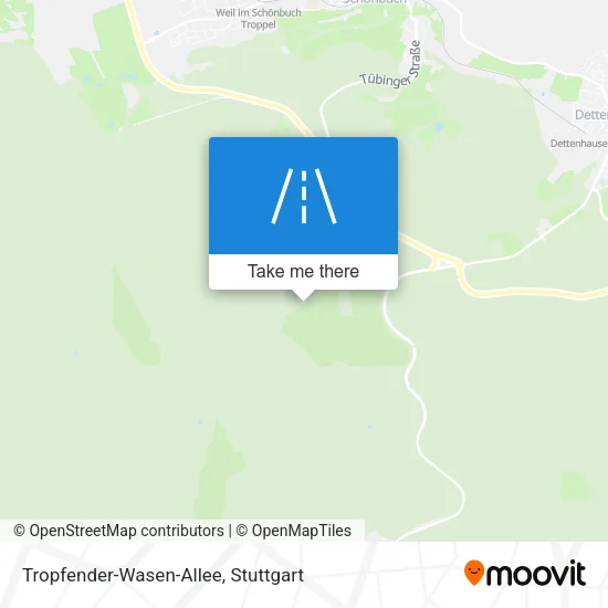 Карта Tropfender-Wasen-Allee