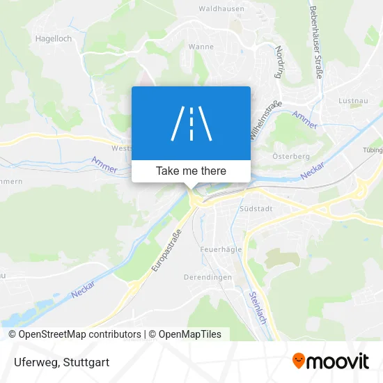 Карта Uferweg
