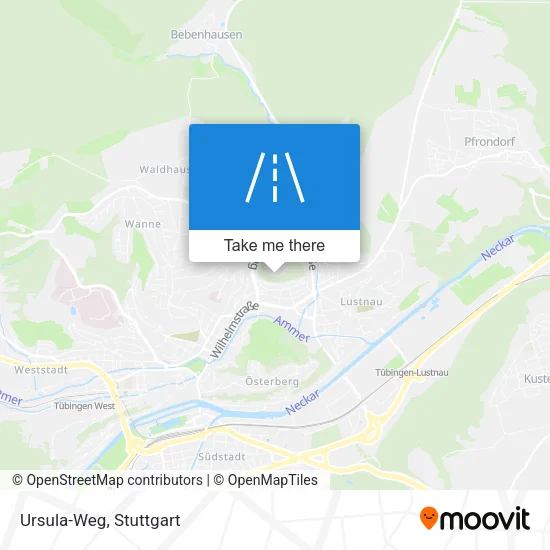 Карта Ursula-Weg