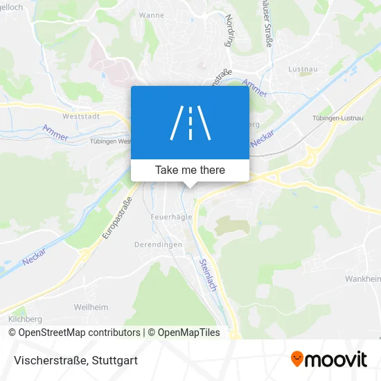 Карта Vischerstraße