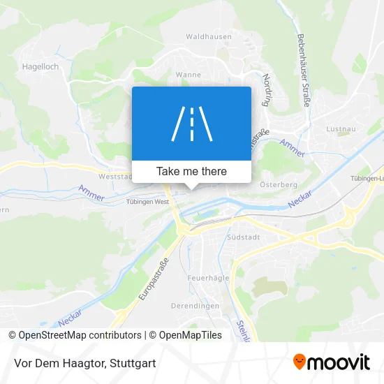 Карта Vor Dem Haagtor