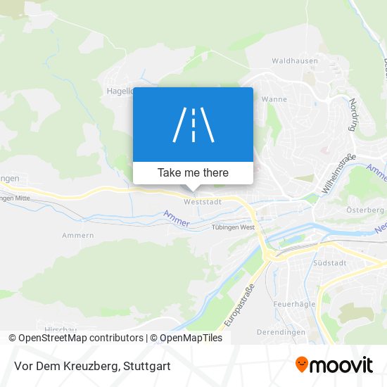 Vor Dem Kreuzberg map