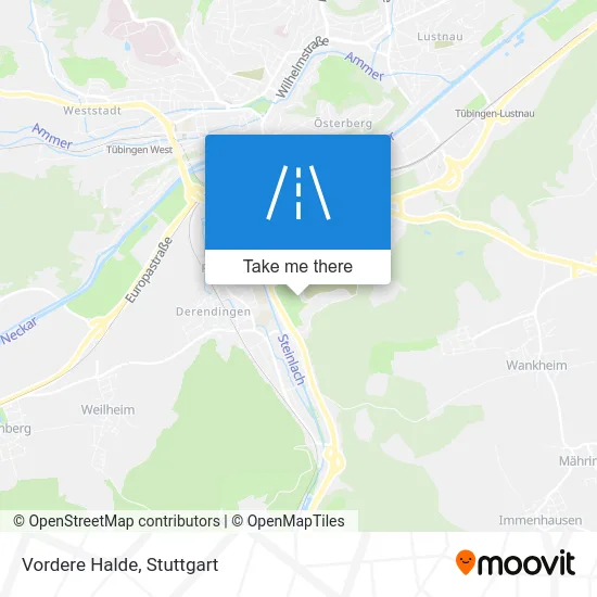 Карта Vordere Halde