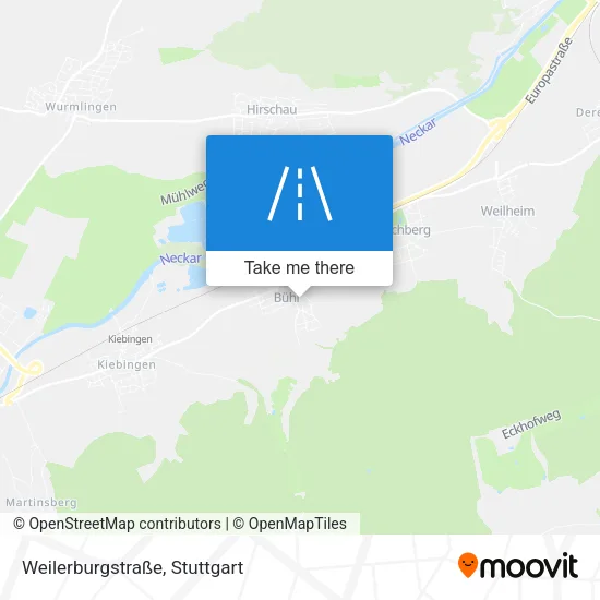Weilerburgstraße map