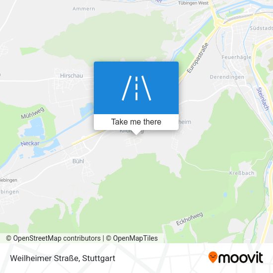 Weilheimer Straße map