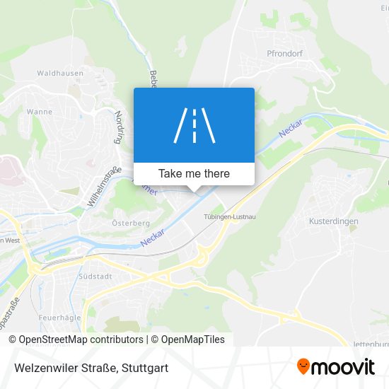 Welzenwiler Straße map