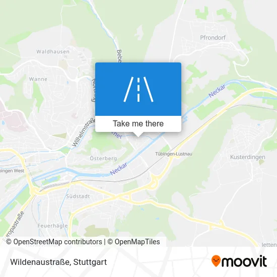 Карта Wildenaustraße