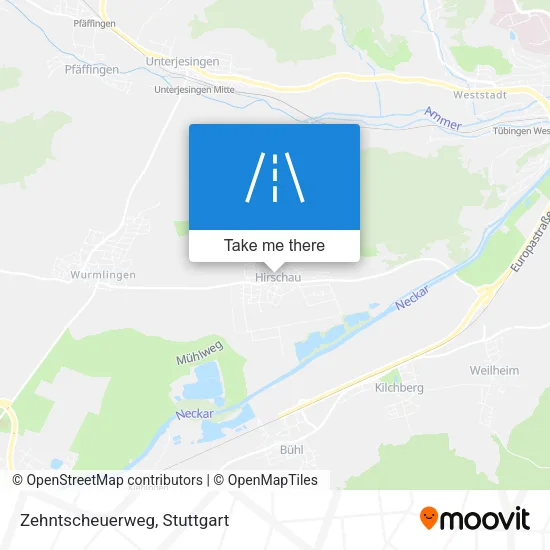 Карта Zehntscheuerweg