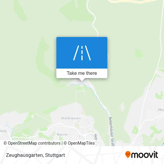 Карта Zeughausgarten