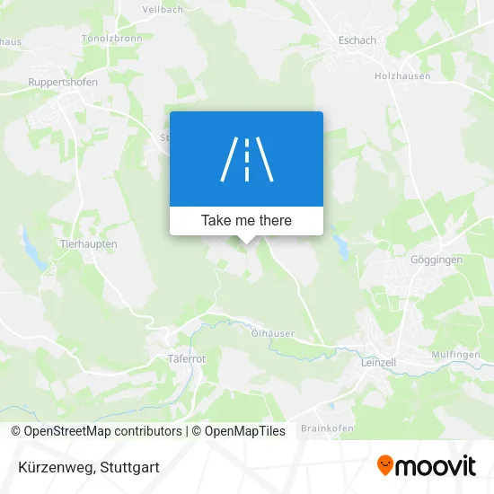 Карта Kürzenweg
