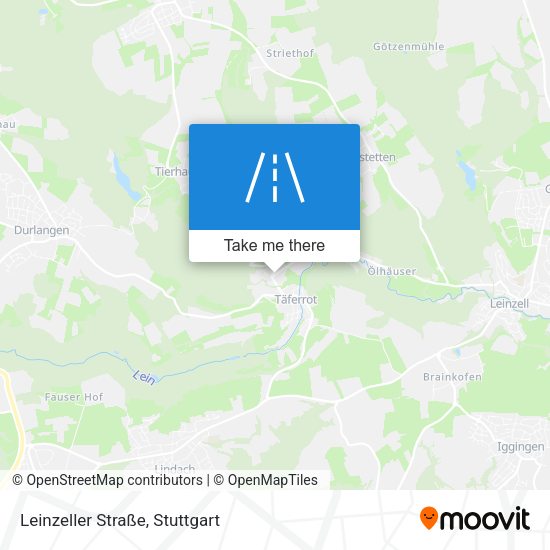 Leinzeller Straße map