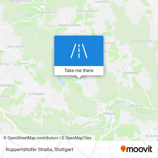 Карта Ruppertshofer Straße
