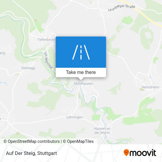 Auf Der Steig map