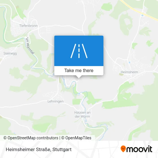 Карта Heimsheimer Straße