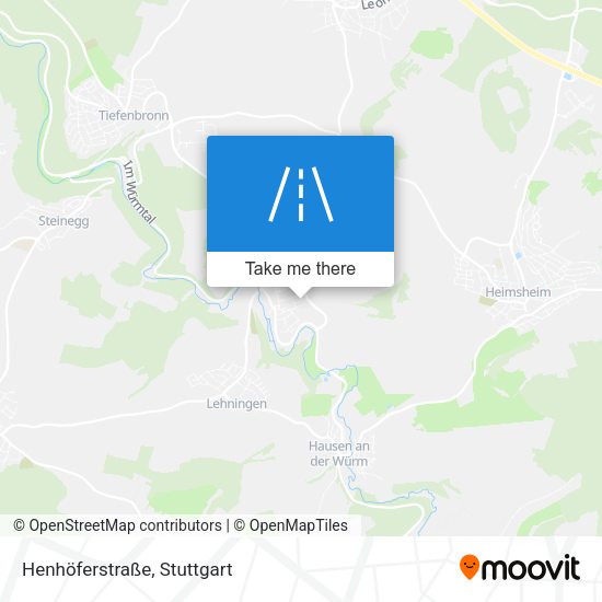 Henhöferstraße map
