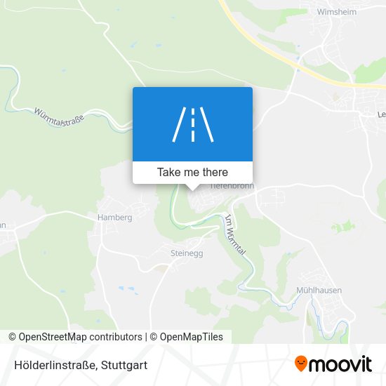 Hölderlinstraße map