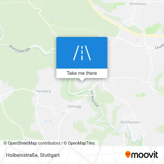 Карта Holbeinstraße