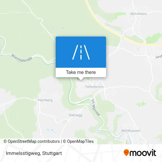 Карта Immelsstigweg
