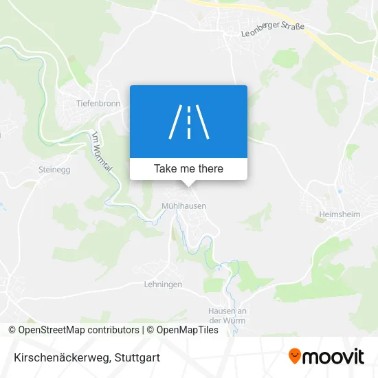 Карта Kirschenäckerweg