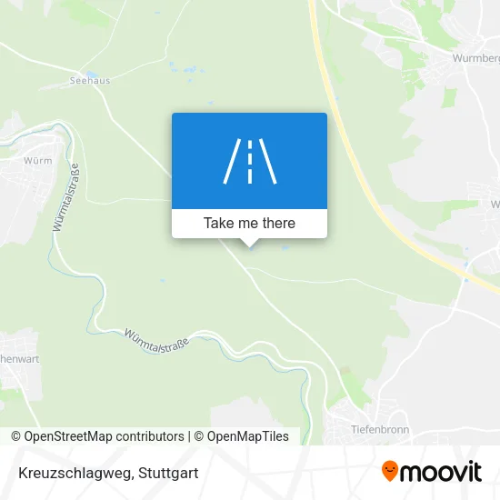 Карта Kreuzschlagweg
