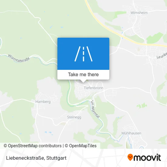 Liebeneckstraße map