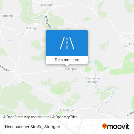 Neuhausener Straße map