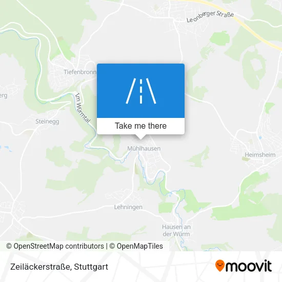 Карта Zeiläckerstraße