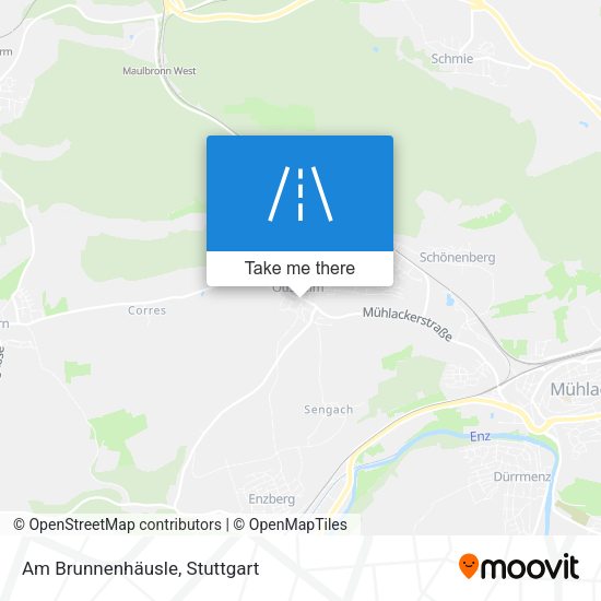 Am Brunnenhäusle map