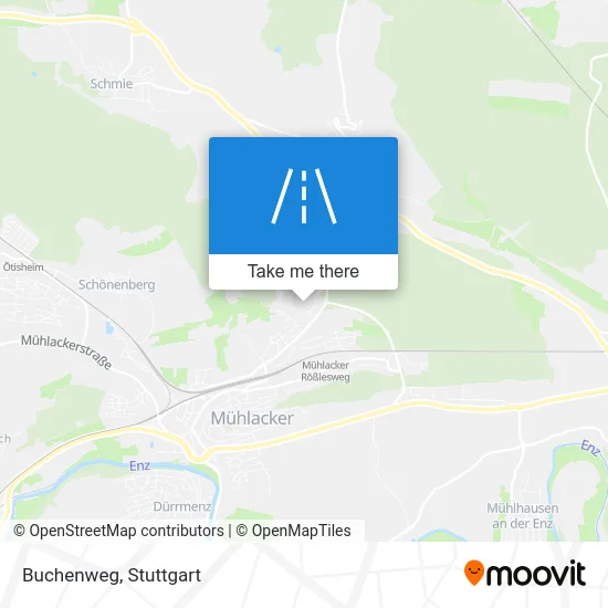 Карта Buchenweg