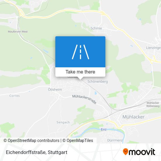 Карта Eichendorffstraße