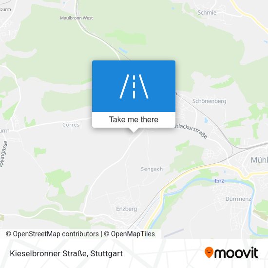 Kieselbronner Straße map