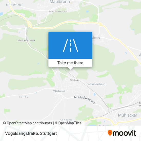 Карта Vogelsangstraße