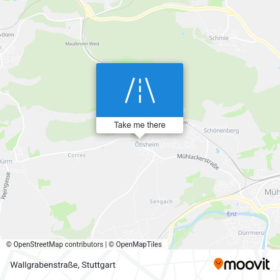 Wallgrabenstraße map