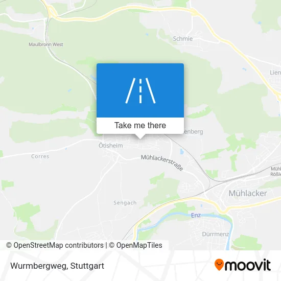 Карта Wurmbergweg
