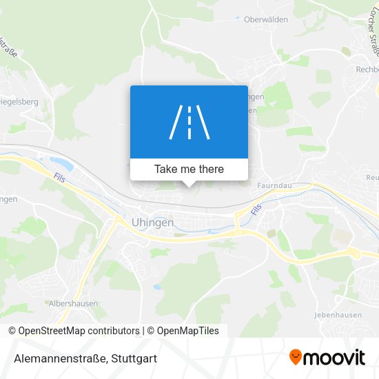 Alemannenstraße map