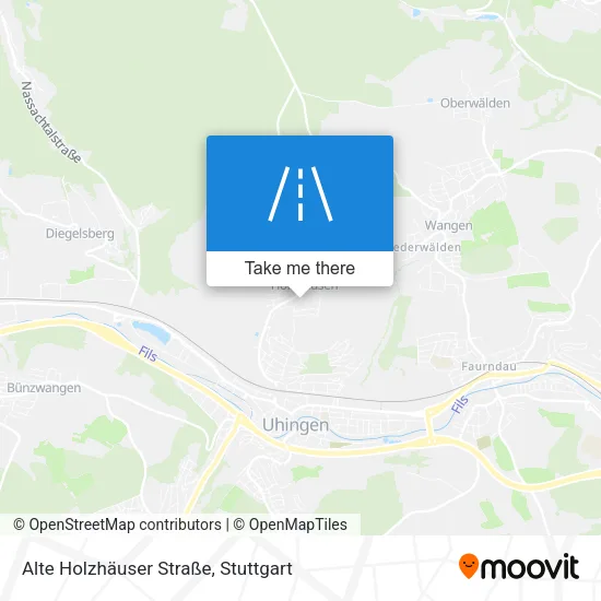 Карта Alte Holzhäuser Straße