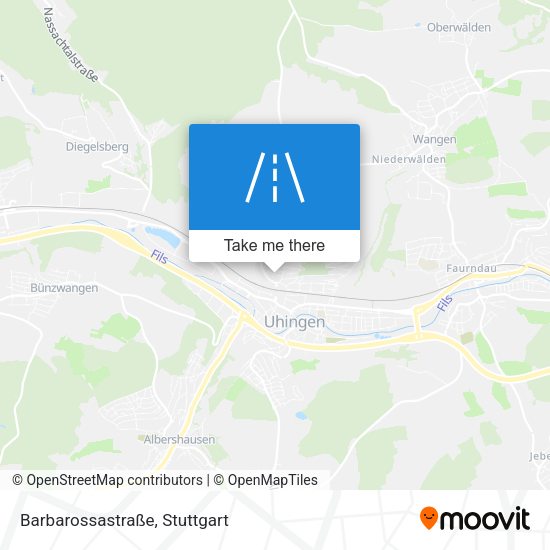 Barbarossastraße map