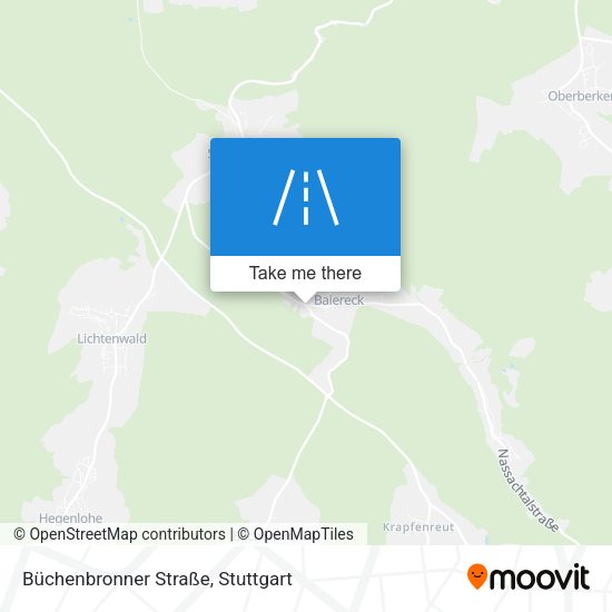 Büchenbronner Straße map
