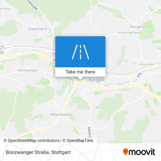 Bünzwanger Straße map