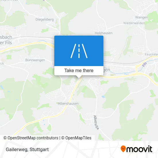 Карта Gailerweg
