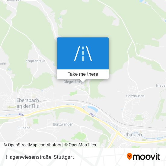 Hagenwiesenstraße map