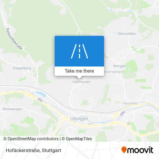 Hofäckerstraße map