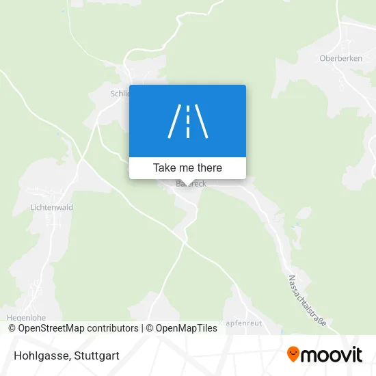 Карта Hohlgasse
