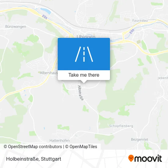 Карта Holbeinstraße